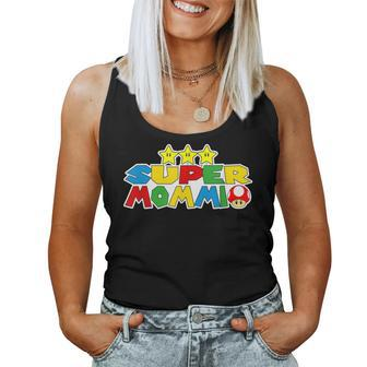 Super Mommio Mommy Mother Nerdy Video Gaming Classic Women Tank Top | Mazezy