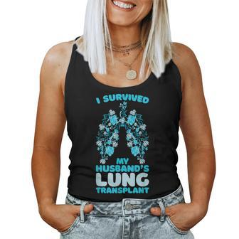 I Survived My Husbands Lung Transplant Women Tank Top | Mazezy