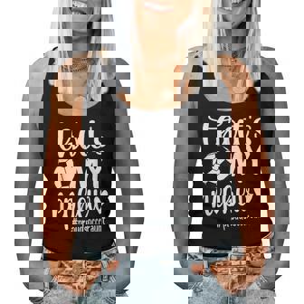 Thats My Nephew Proud Soccer Aunt Soccer Auntie Fan Women Tank Top | Mazezy