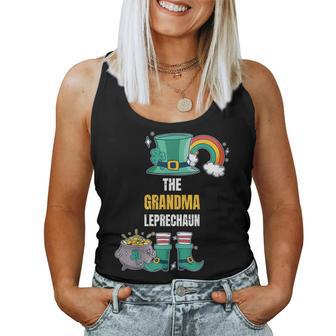 The Grandma Lebrechaun St Patricks Day Matching Women Tank Top Basic Casual Daily Weekend Graphic - Seseable