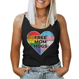 Trans Rights Free Mom Hugs Transgender Activism Lgbtqi Pride Women Tank Top Basic Casual Daily Weekend Graphic - Thegiftio UK