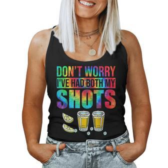 Two Shots Tequila Dont Worry Ive Had Both My Shots Women Tank Top | Mazezy