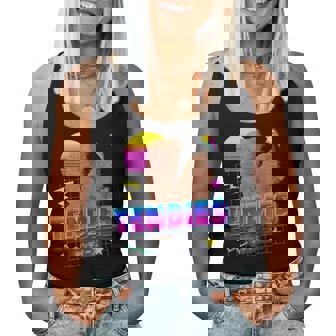 Vaporwave Tendies Chicken Tenders Japanese Kanji Women Tank Top | Mazezy