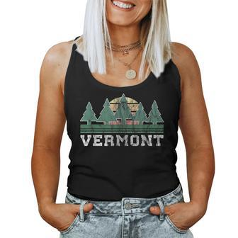 Vermont Retro Vintage Men Women Kids Women Tank Top | Mazezy
