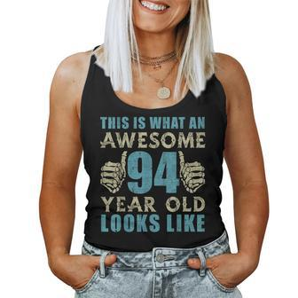 Vintage 1927 Womens Mens 94Th Birthday For 94 Year Old Women Tank Top | Mazezy
