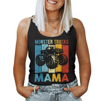 Vintage Monster Truck Monster Truck Mama Retro Women Tank Top Basic Casual Daily Weekend Graphic - Seseable