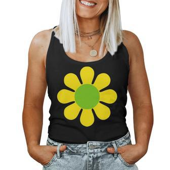 Vintage Ricky Ticky Sticker Hippie Flower Power 60S 70S Reto Women Tank Top Basic Casual Daily Weekend Graphic - Seseable