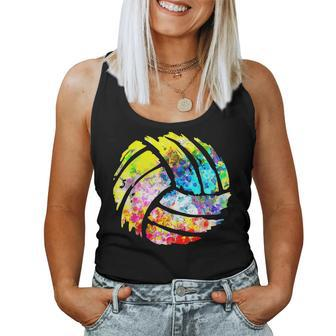 Volleyball For Dad Mom Player Coach Women Tank Top | Mazezy UK