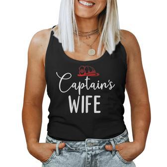Womens Chiefs Wife Firefighter Gifts For Fire Chief’S Wife Women Tank Top Basic Casual Daily Weekend Graphic - Seseable