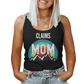 Womens Claims Adjuster Mom Mothers Day 2021 Gift Women Tank Top Basic Casual Daily Weekend Graphic - Thegiftio UK