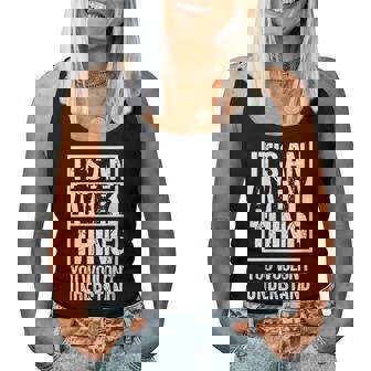 Womens Its An Avery Thing You Wouldnt Understand - First Name Women Tank Top Basic Casual Daily Weekend Graphic - Seseable