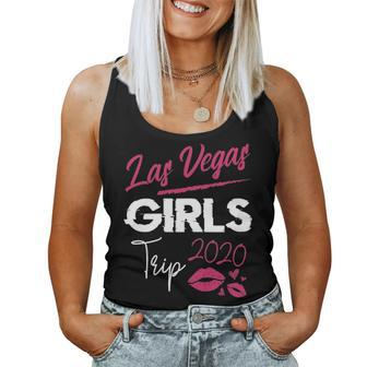 Womens Las Vegas Girls Trip 2020 Weekend Bachelorette Getaway Women Tank Top Basic Casual Daily Weekend Graphic - Seseable