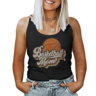 Womens Retro Basketball Mom Sports Mama Mothers Day Women Tank Top Basic Casual Daily Weekend Graphic - Thegiftio UK