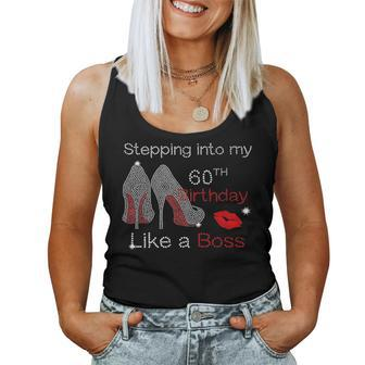 Womens Stepping Into My 60Th Birthday In 1961 Women Tank Top Basic Casual Daily Weekend Graphic - Seseable