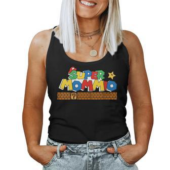 Womens Super Mommio Funny Mothers Day Video Gaming Lover Women Tank Top Basic Casual Daily Weekend Graphic - Thegiftio UK