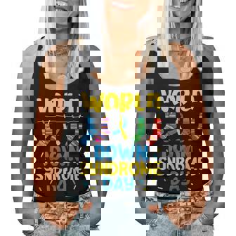 World Down Syndrome Day Awareness Socks Mens Womens Kids Women Tank Top | Mazezy