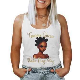 April May Birthday Taurus Girls American Black Women Women Tank Top | Mazezy