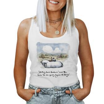 Boy Mole Fox And Horse Quote Nothing Beats Kindness Women Tank Top | Mazezy