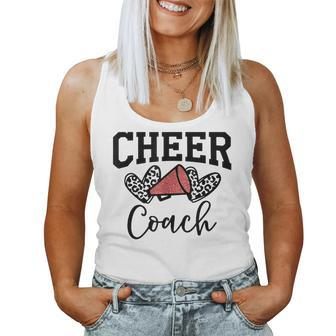 Cheer Coach Mom Women Cheerleader Props Women Tank Top | Mazezy