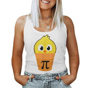 Chicken Pot Pi Math Lover & Pi Day Pie Academic Women Tank Top | Mazezy