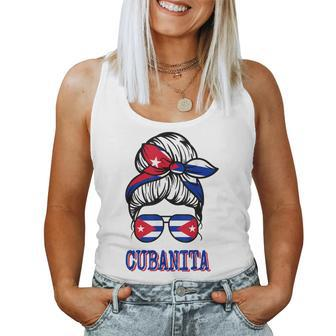 Cubanita Cuba For Women Cuban Flag For Girls Women Tank Top | Mazezy