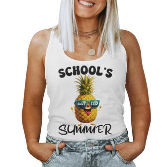 Funny Last Day Of Schools Out For Summer Teacher Boys Girls Women Tank Top Basic Casual Daily Weekend Graphic - Thegiftio UK