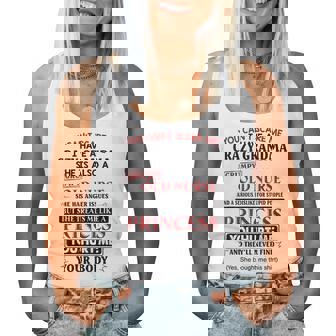 I Have A Grandma She Is Also A Grumpy Old Nurse Women Tank Top | Mazezy