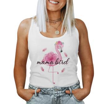Happy Mother’S Day Mama Bird Cute Flamingo Flower Funny Women Tank Top Basic Casual Daily Weekend Graphic - Thegiftio UK