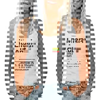 Lithuanian Aunt Like A Normal Aunt But Much Cooler Women Tank Top | Mazezy