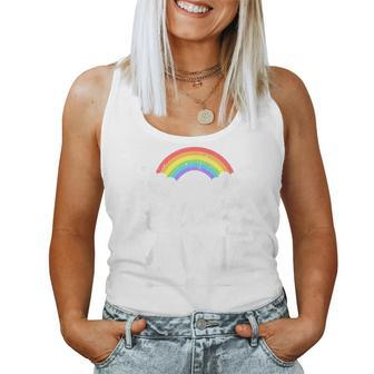 Lucky Mama With Rainbow For St Patricks Day Family Mom  Women Tank Top Basic Casual Daily Weekend Graphic