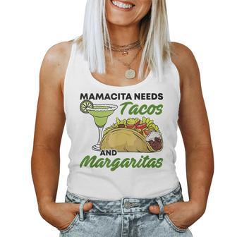 Mamacita Needs Tacos And Margaritas Cinco De Mayo Drinking Women Tank Top | Mazezy