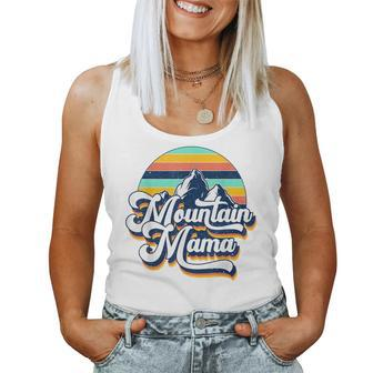 Retro Vintage Mountain Mama Life Cute Mothers Day Women Tank Top Basic Casual Daily Weekend Graphic - Thegiftio UK
