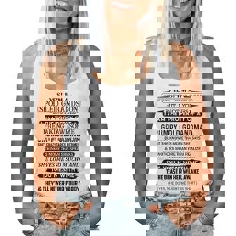 A Spoiled Grandson Of A Freaking Awesome Grumpy Old Grandma Women Tank Top | Mazezy