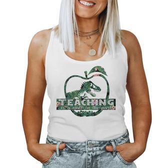 Teaching Is A Walk In Park Teacher Life Funny Mothers Day Women Tank Top Basic Casual Daily Weekend Graphic - Thegiftio UK
