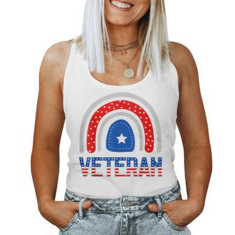 Veterans Day Veteran Appreciation Respect Honor Mom Dad Vets V2 Women Tank Top Basic Casual Daily Weekend Graphic - Seseable