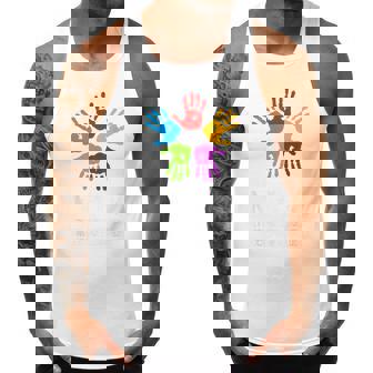 Together Against Bullying Orange Anti Bullying Unity Day Kid Men Tank Top Daily Basic Casual Graphic - Thegiftio UK