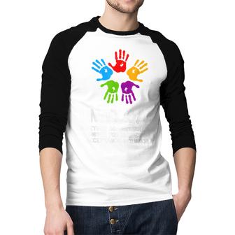 Together Against Bullying Orange Anti Bullying Unity Day Kid  Men Baseball Tee Raglan Graphic Shirt