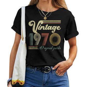 50 Years Old - Made In 1970 - Vintage 50Th Birthday Women T-shirt | Mazezy