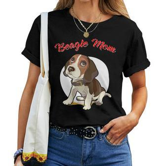 Womens Beagle Mom Shirts For Women Shirt Women T-shirt | Mazezy AU