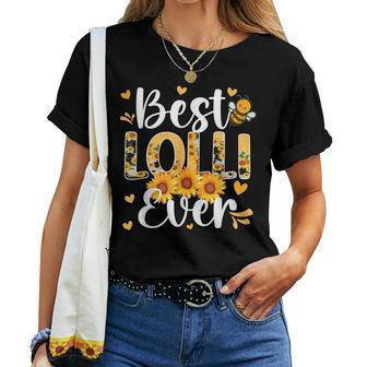 Best Lolli Ever Lolli Grandma Lolli Grandmother Women T-shirt - Seseable