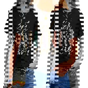 Best Nani Ever Leopard Print Women T-shirt - Thegiftio