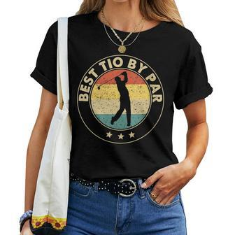Best Tio By Par Golf Fathers Day Vintage Women T-shirt - Thegiftio UK