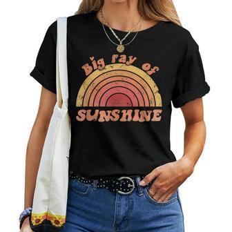 Big Ray Of Sunshine Sorority Girls Matching Big Sister Women T-shirt | Mazezy DE