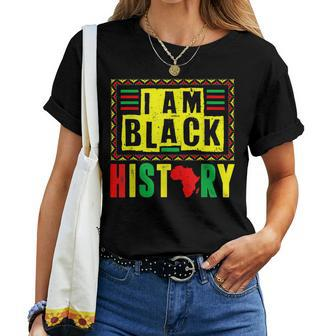 I Am Black History Been Magic African Pride Boys Girls Women T-shirt - Seseable