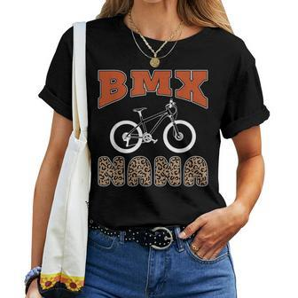 Bmx Nana Extreme Sports Loves Bicyclette Cyclist Bmx Racing Women T-shirt | Mazezy