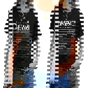 Brenda Nutrition Personalized Name Christmas Idea Women T-shirt | Mazezy