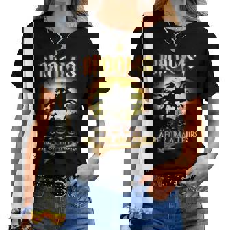 Brooms Are For Amateurs Horse Halloween Women T-shirt | Mazezy