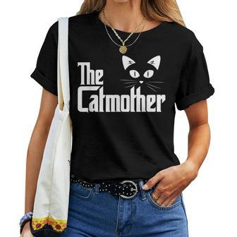 The Catmother - The Cat Mother - Cat Mom Women T-shirt - Seseable