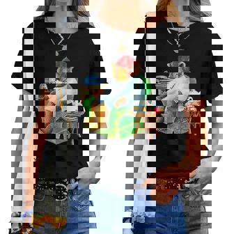 -Celestial-Seasoning-Sleepytime-Tea-Bear-Christmas- Women T-shirt | Mazezy