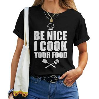 Chef For Men Women Cook Pastry Chef Culinary Cooking Women T-shirt | Mazezy